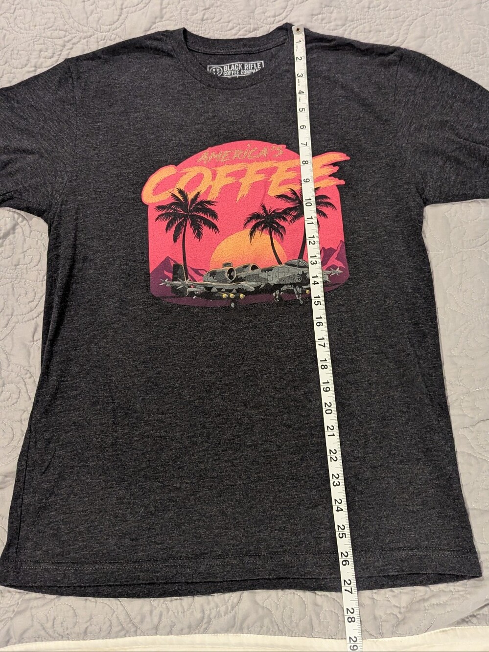 Men's Dark Grey Graphic Tee BRCC